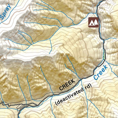 VCBC44 Texas Creek - Vancouver Coast & Mountains BC Topo Preview 3