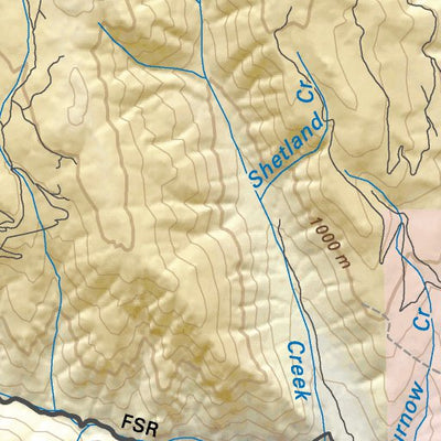 VCBC45 Spences Bridge - Vancouver Coast & Mountains BC Topo Preview 3