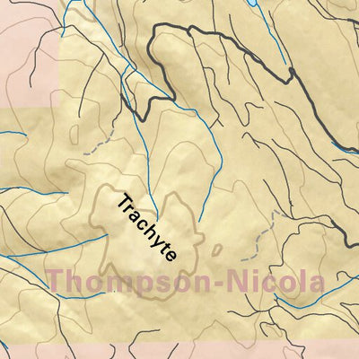 VCBC54 Cache Creek - Vancouver Coast & Mountains BC Topo Preview 2