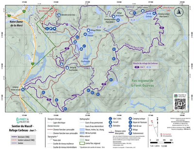 Prêt-à-Partir | Boucle du refuge Corbeau | Jour 1 Preview 1