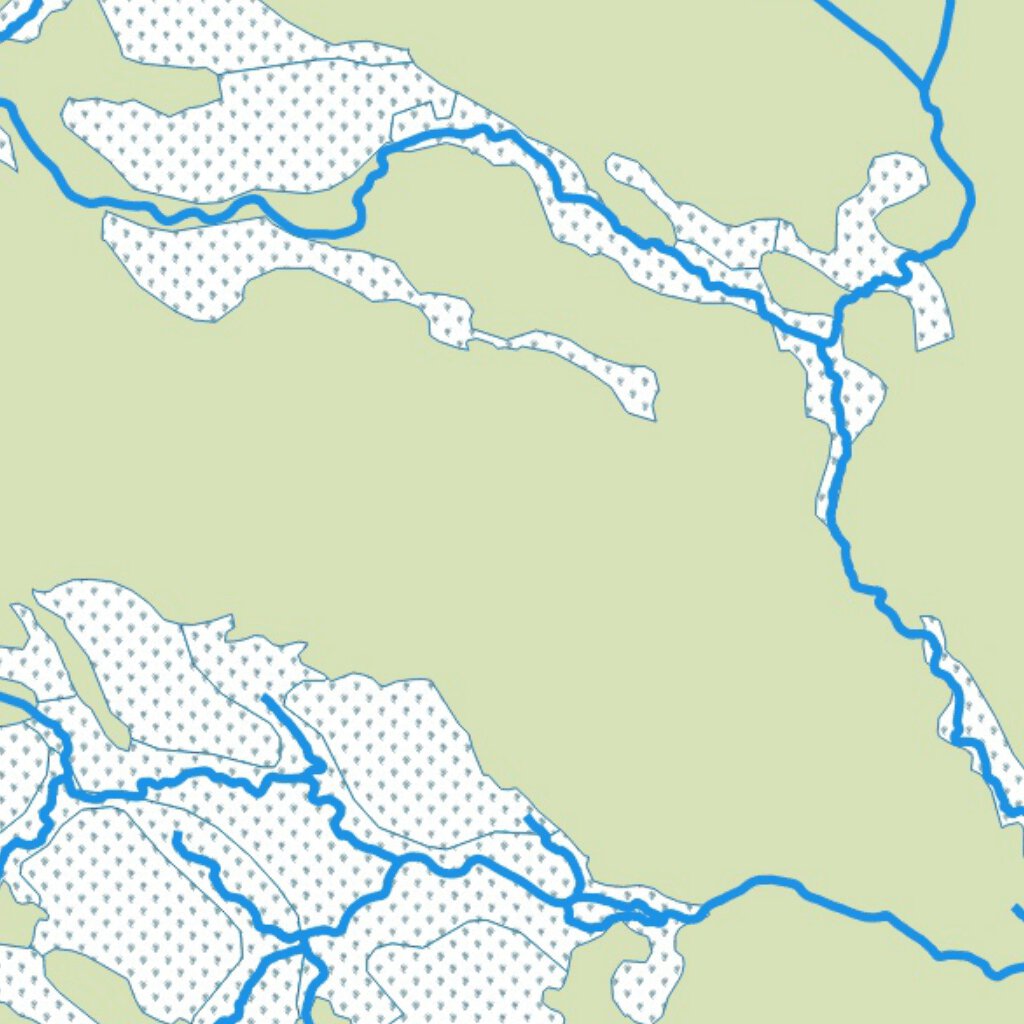 Tobique River dot168 Map by Fiddlehead Canoes | Avenza Maps