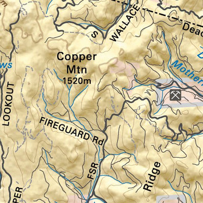 TOBC05 Midway - Thompson Okanagan BC Topo Map Preview 3