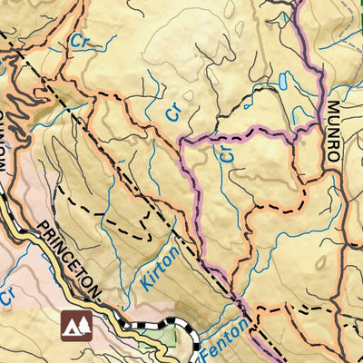 TOBC09 Penticton - Thompson Okanagan BC Topo Map Preview 3