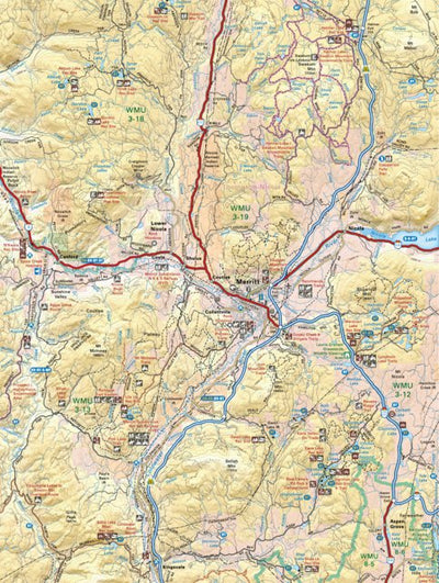 TOBC14 Merritt - Thompson Okanagan BC Topo Map Preview 1