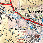 TOBC14 Merritt - Thompson Okanagan BC Topo Map Preview 2