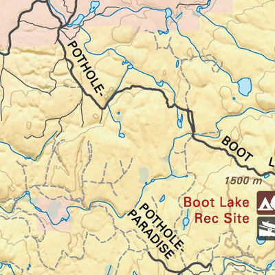 TOBC15 Douglas lake - Thompson Okanagan BC Topo Map Preview 3
