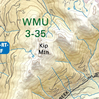 TOBC31 Craigellachie - Thompson Okanagan BC Topo Map Preview 3
