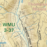 TOBC35 Seymour Arm - Thompson Okanagan BC Topo Map Preview 3