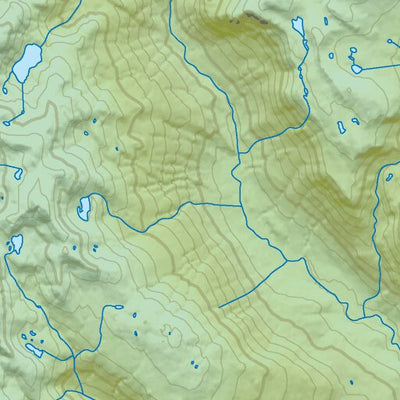 TOBC41 Clearwater Lake - Thompson Okanagan BC Topo Map Preview 3