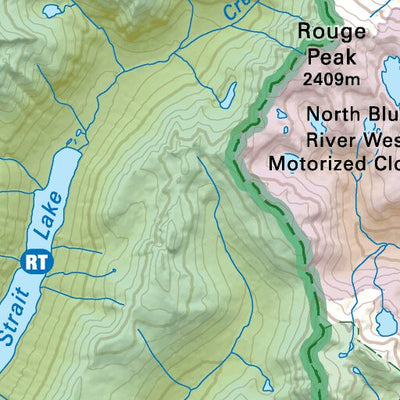 TOBC42 Murtle Lake - Thompson Okanagan BC Topo Map Preview 3