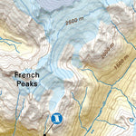 TOBC43 Blue River - Thompson Okanagan BC Topo Map Preview 3