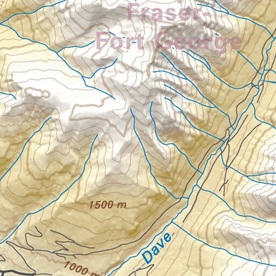 TOBC47 Valemount - Thompson Okanagan BC Topo Map Preview 3
