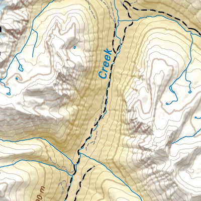 TOBC50 Tête Jaune Cache - Thompson Okanagan BC Topo Map Preview 3