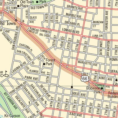 New Mexico Atlas & Gazetteer Albuquerque 4 Preview 3