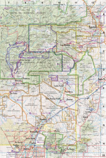 New Mexico Atlas & Gazetteer Page 23 Preview 1