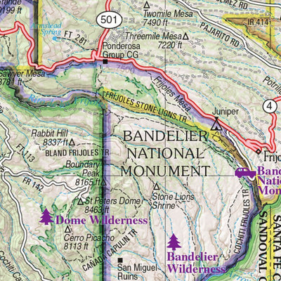 New Mexico Atlas & Gazetteer Page 23 Preview 3
