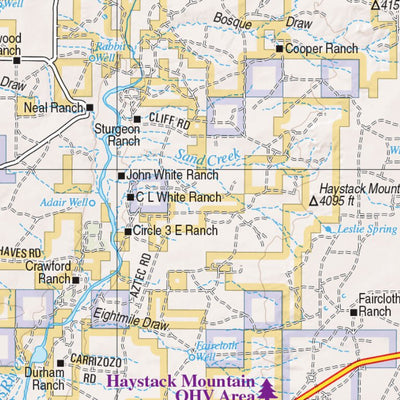 New Mexico Atlas & Gazetteer Page 42 Preview 3