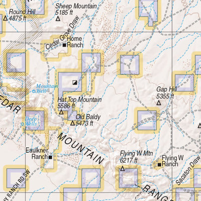 New Mexico Atlas & Gazetteer Page 53 Preview 3