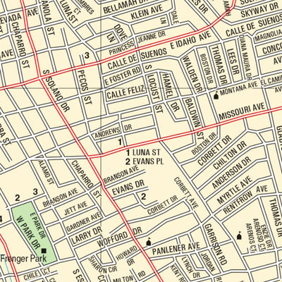 New Mexico Atlas & Gazetteer Las Cruces 2 Preview 3