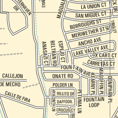 New Mexico Atlas & Gazetteer Las Cruces 1 Preview 3