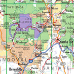 New Mexico Atlas & Gazetteer Overview Map Preview 3