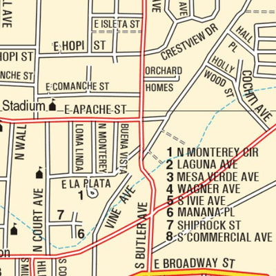 New Mexico Atlas & Gazetteer Farmington Preview 2