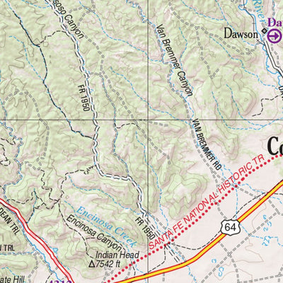 New Mexico Atlas & Gazetteer Page 17 Preview 2