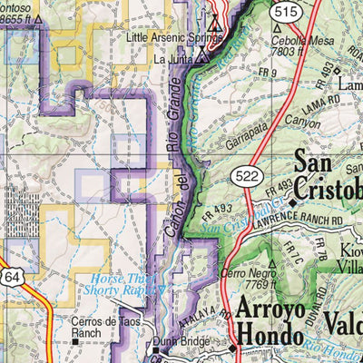 New Mexico Atlas & Gazetteer Page 16 Preview 2