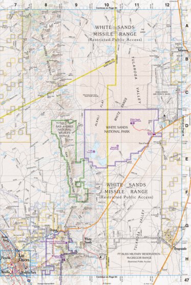 New Mexico Atlas & Gazetteer Page 47 Preview 1