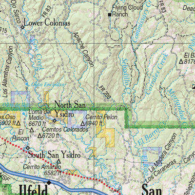 New Mexico Atlas & Gazetteer Page 24 Preview 3