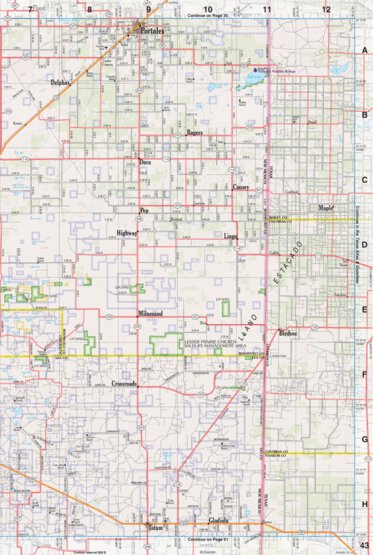 New Mexico Atlas & Gazetteer Page 43 Preview 1
