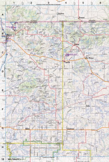 New Mexico Atlas & Gazetteer Page 18 Preview 1