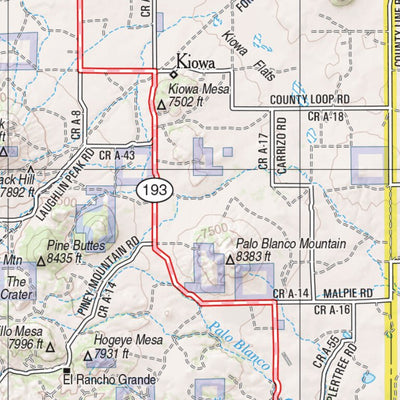 New Mexico Atlas & Gazetteer Page 18 Preview 2