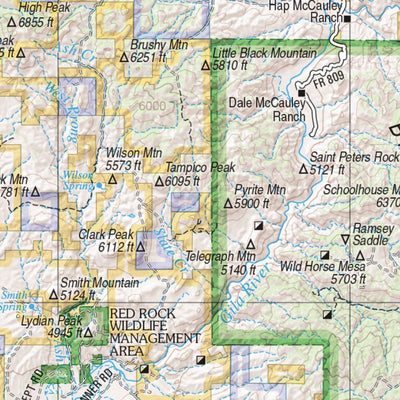 New Mexico Atlas & Gazetteer Page 44 Preview 3