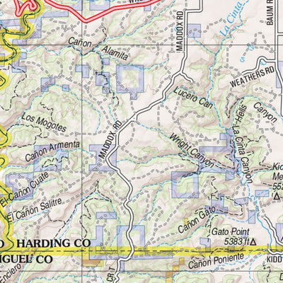 New Mexico Atlas & Gazetteer Page 26 Preview 3