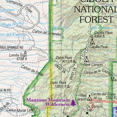New Mexico Atlas & Gazetteer Page 31 Preview 2