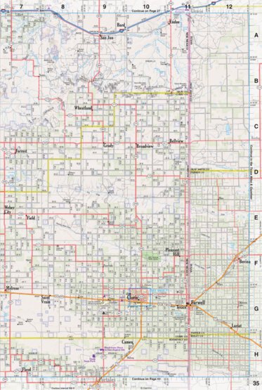 New Mexico Atlas & Gazetteer Page 35 Preview 1