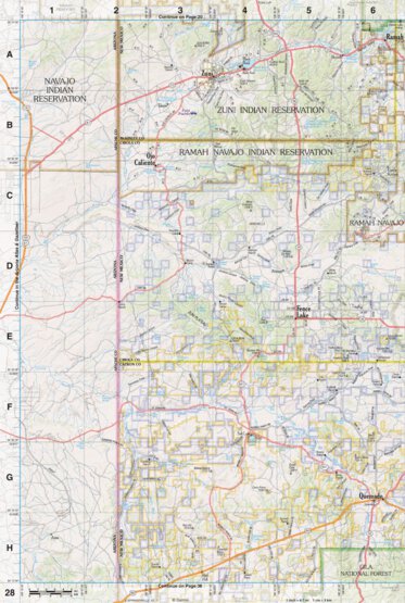 New Mexico Atlas & Gazetteer Page 28 Preview 1