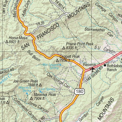 New Mexico Atlas & Gazetteer Page 36 Preview 2