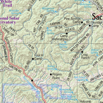 New Mexico Atlas & Gazetteer Page 48 Preview 2