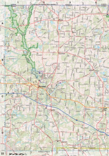 Florida Atlas & Gazetteer Page 22 Preview 1