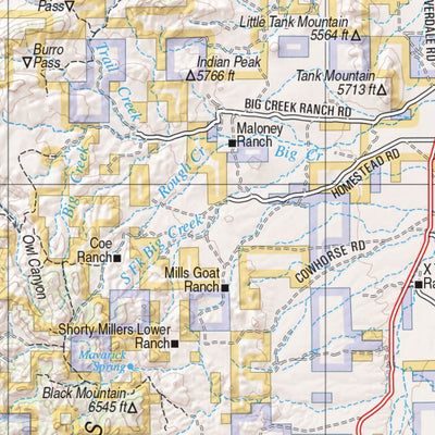 New Mexico Atlas & Gazetteer Page 52 Preview 2