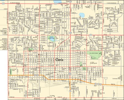 New Mexico Atlas & Gazetteer Clovis Preview 1