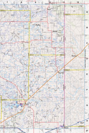 New Mexico Atlas & Gazetteer Page 27 Preview 1