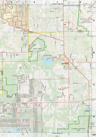 Florida Atlas & Gazetteer Page 137 Preview 1