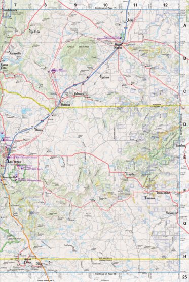 New Mexico Atlas & Gazetteer Page 25 Preview 1