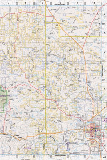 New Mexico Atlas & Gazetteer Page 41 Preview 1
