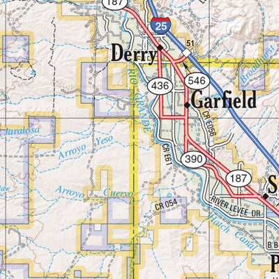 New Mexico Atlas & Gazetteer Page 46 Preview 2