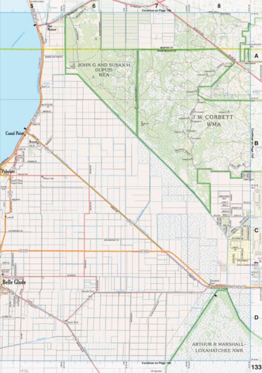 Florida Atlas & Gazetteer Page 133 Preview 1