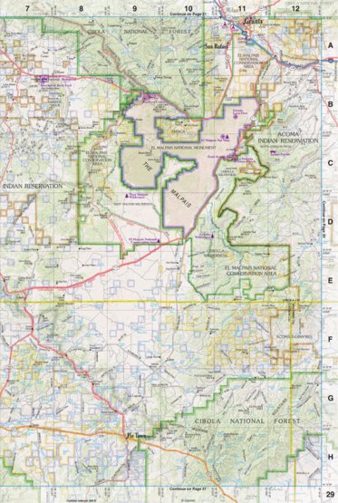 New Mexico Atlas & Gazetteer Page 29 Preview 1